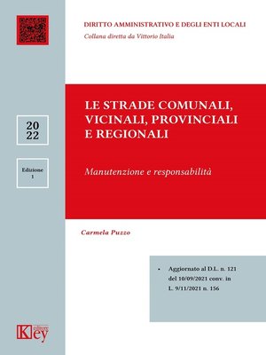 cover image of Le strade comunali, vicinali, provinciali e regionali